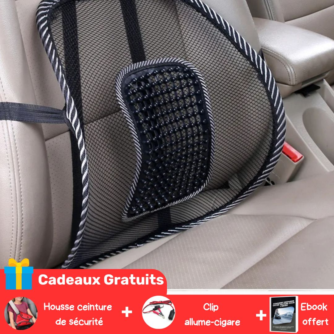 Coussin Lombaire Voiture | EasyMassage™ - AUTO PARFAITE